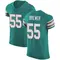 Aaron Brewer Men's Elite Green Miami Dolphins Aqua Alternate Vapor Untouchable Jersey
