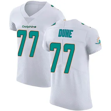 Adam Joseph Duhe Men's Elite White Miami Dolphins Vapor Untouchable Jersey