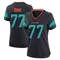 Adam Joseph Duhe Women's Game Blue Miami Dolphins Pitch 2025 Rivalries Collection Jersey