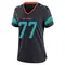 Adam Joseph Duhe Women's Game Blue Miami Dolphins Pitch 2025 Rivalries Collection Jersey