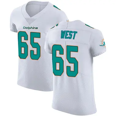 Addison West Men's Elite White Miami Dolphins Vapor Untouchable Jersey