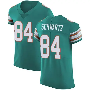 Anthony Schwartz Men's Elite Green Miami Dolphins Aqua Alternate Vapor Untouchable Jersey