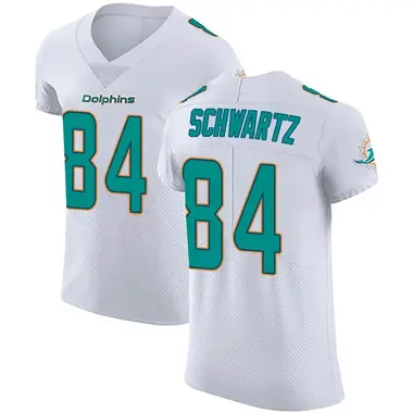 Anthony Schwartz Men's Elite White Miami Dolphins Vapor Untouchable Jersey