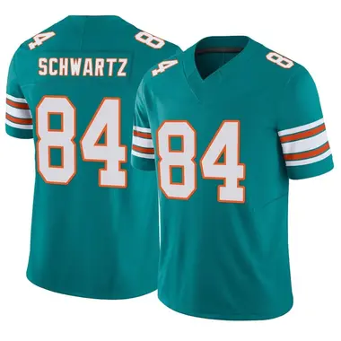 Anthony Schwartz Men's Limited Aqua Miami Dolphins Alternate Vapor F.U.S.E. Jersey