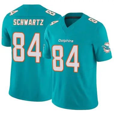 Anthony Schwartz Men's Limited Aqua Miami Dolphins Vapor F.U.S.E. Jersey
