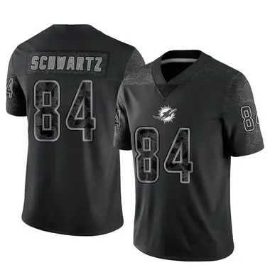 Anthony Schwartz Men's Limited Black Miami Dolphins Reflective Jersey