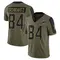 Anthony Schwartz Men's Limited Olive Miami Dolphins 2021 Salute To Service Jersey