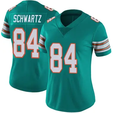 Anthony Schwartz Women's Limited Aqua Miami Dolphins Alternate Vapor Untouchable Jersey