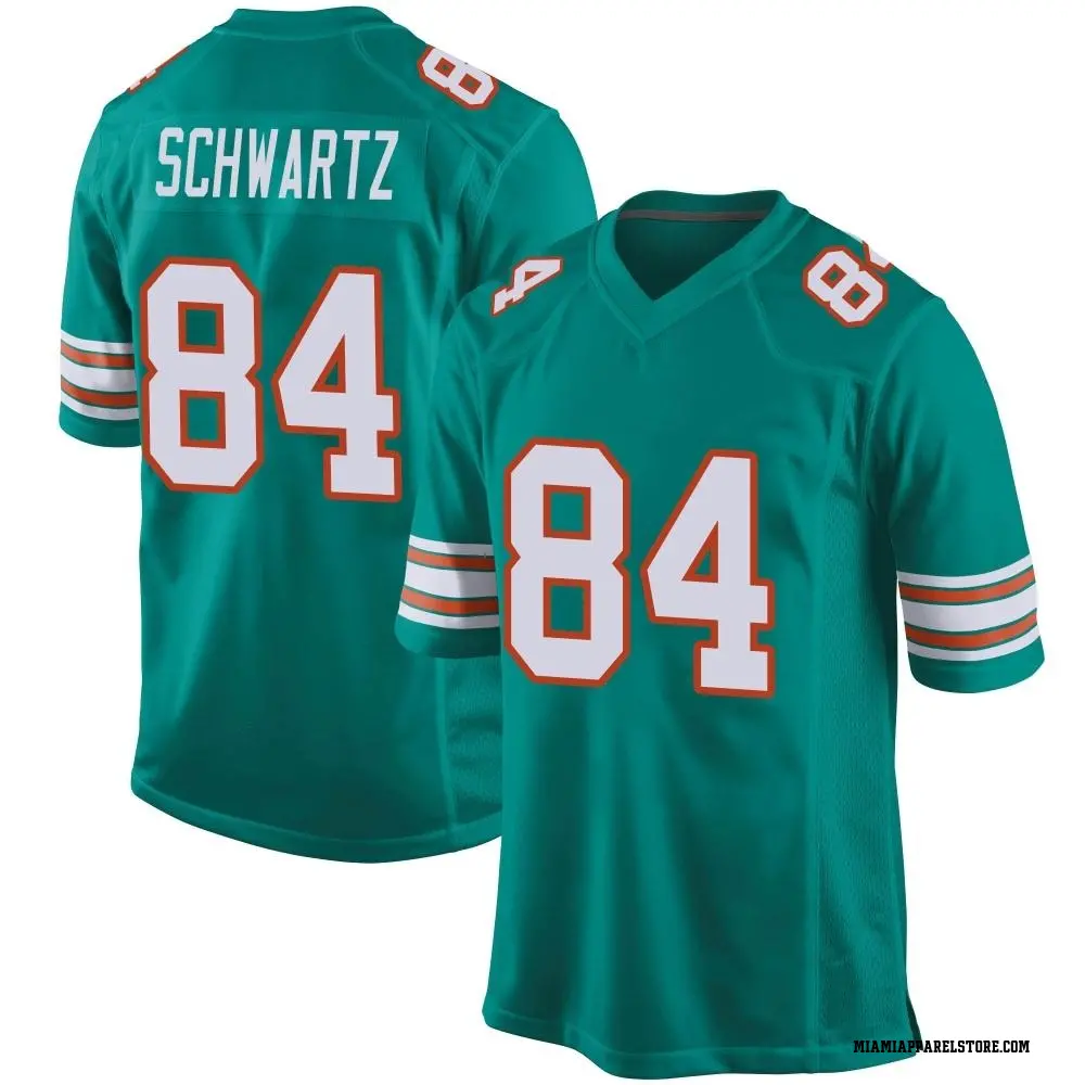 Anthony Schwartz Youth Game Aqua Miami Dolphins Alternate Jersey
