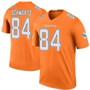 Anthony Schwartz Youth Legend Orange Miami Dolphins Color Rush Jersey