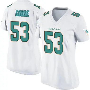 Cameron Goode Women's Game White Miami Dolphins Jersey