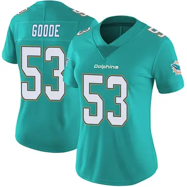 Cameron Goode Women's Limited Aqua Miami Dolphins Team Color Vapor Untouchable Jersey