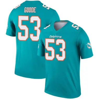 Cameron Goode Youth Legend Aqua Miami Dolphins Jersey