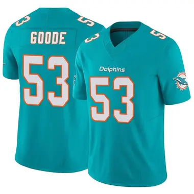 Cameron Goode Youth Limited Aqua Miami Dolphins Vapor F.U.S.E. Jersey
