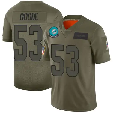 Cameron Goode Youth Limited Camo Miami Dolphins 2019 Salute to Service Jersey
