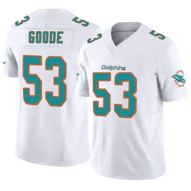 Cameron Goode Youth Limited White Miami Dolphins Vapor F.U.S.E. Jersey