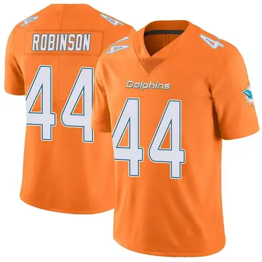 Chop Robinson Men's Limited Orange Miami Dolphins Color Rush Jersey