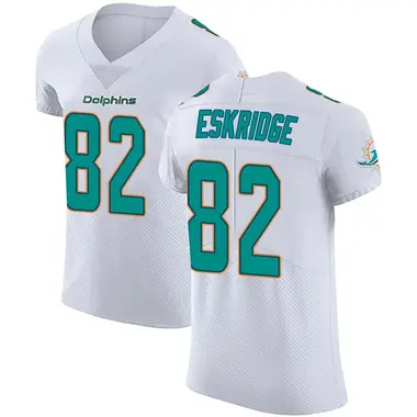Dee Eskridge Men's Elite White Miami Dolphins Vapor Untouchable Jersey