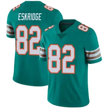 Dee Eskridge Men's Limited Aqua Miami Dolphins Alternate Vapor Untouchable Jersey