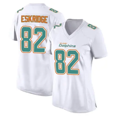 Dee Eskridge Women's Game White Miami Dolphins Fashion Jersey