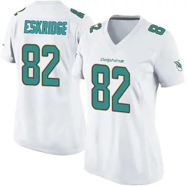 Dee Eskridge Women's Game White Miami Dolphins Jersey