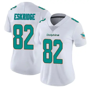 Dee Eskridge Women's White Miami Dolphins limited Vapor Untouchable Jersey