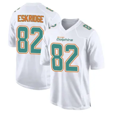 Dee Eskridge Youth Game White Miami Dolphins Fashion Jersey