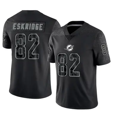Dee Eskridge Youth Limited Black Miami Dolphins Reflective Jersey