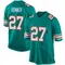 Ethan Bonner Men's Game Aqua Miami Dolphins Alternate Jersey