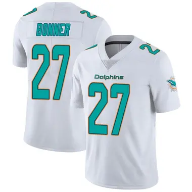 Ethan Bonner Youth White Miami Dolphins limited Vapor Untouchable Jersey