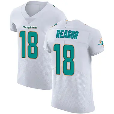 Jalen Reagor Men's Elite White Miami Dolphins Vapor Untouchable Jersey
