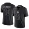 Jalen Reagor Men's Limited Black Miami Dolphins Reflective Jersey