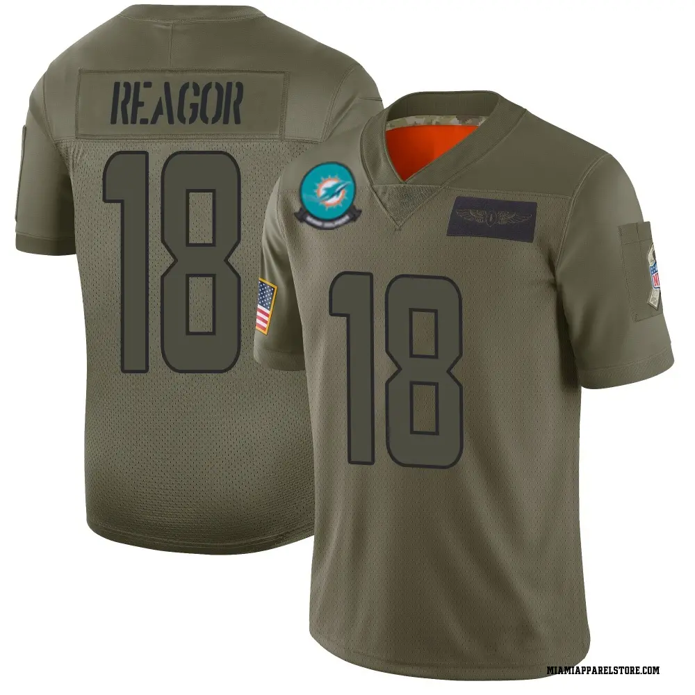 Jalen Reagor Men's Limited Camo Miami Dolphins 2019 Salute to Service Jersey