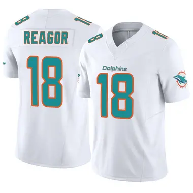 Jalen Reagor Men's Limited White Miami Dolphins Vapor F.U.S.E. Jersey