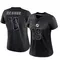 Jalen Reagor Women's Limited Black Miami Dolphins Reflective Jersey