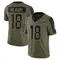 Jalen Reagor Youth Limited Olive Miami Dolphins 2021 Salute To Service Jersey