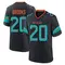 Jordyn Brooks Men's Game Blue Miami Dolphins Pitch 2025 Rivalries Collection Jersey
