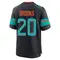Jordyn Brooks Men's Game Blue Miami Dolphins Pitch 2025 Rivalries Collection Jersey