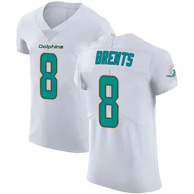 JuJu Brents Men's Elite White Miami Dolphins Vapor Untouchable Jersey