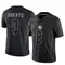 JuJu Brents Men's Limited Black Miami Dolphins Reflective Jersey