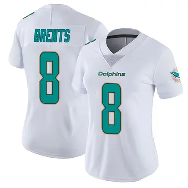 JuJu Brents Women's White Miami Dolphins limited Vapor Untouchable Jersey