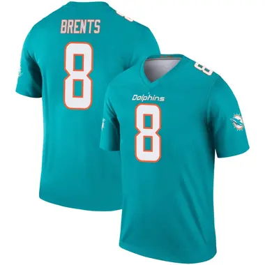 JuJu Brents Youth Legend Aqua Miami Dolphins Jersey