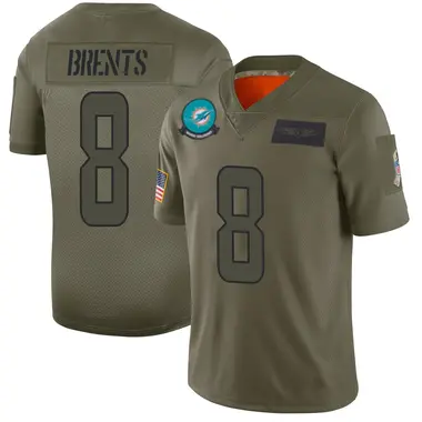 JuJu Brents Youth Limited Camo Miami Dolphins 2019 Salute to Service Jersey