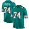 Kadyn Proctor Men's Game Aqua Miami Dolphins Alternate Jersey