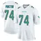 Kadyn Proctor Men's Game White Miami Dolphins Jersey
