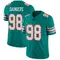 Kahlil Saunders Youth Limited Aqua Miami Dolphins Alternate Vapor Untouchable Jersey