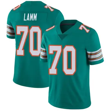 Kendall Lamm Men's Limited Aqua Miami Dolphins Alternate Vapor Untouchable Jersey