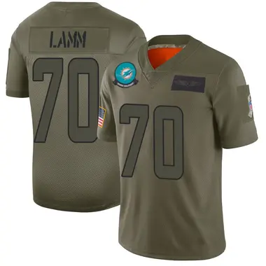 Kendall Lamm Youth Limited Camo Miami Dolphins 2019 Salute to Service Jersey