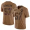 Max Llewellyn Men's Limited Brown Miami Dolphins 2023 Salute To Service Jersey