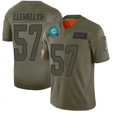 Max Llewellyn Men's Limited Camo Miami Dolphins 2019 Salute to Service Jersey